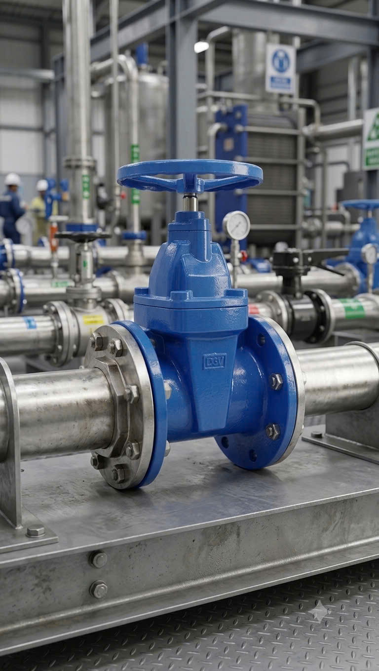 NON-RISING STEM RESILIENT SEATED GATE VALVE