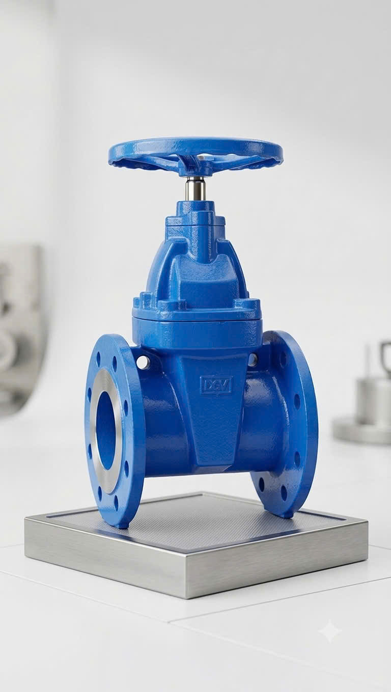 NON-RISING STEM RESILIENT SEATED GATE VALVE